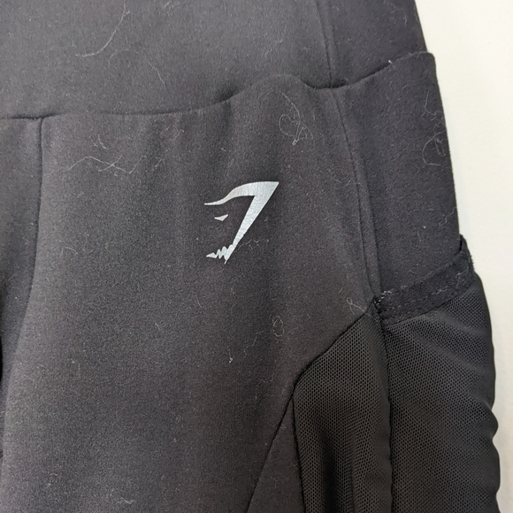 GYMSHARK Black Full Length Sleek Sculpture Mesh Sheer Panel Size XS - Picture 9 of 16